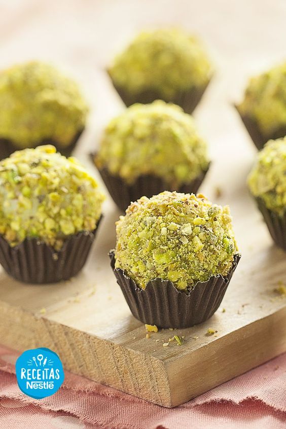 foto do brigadeiro de pistache